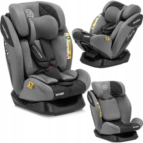 Kindersitz Sesttino Secure Pro i-Size 40-150cm 0-36kg grau