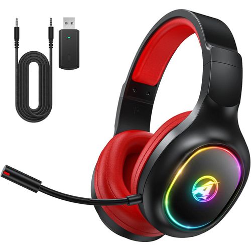 Gaming Headset, Geräuschunterdrückende Kopfhörer mit Abnehmbarem Mikrofon für PC, Mac, Switch, PS4, PS5, Zubehör für das Nintendo Entertainment System