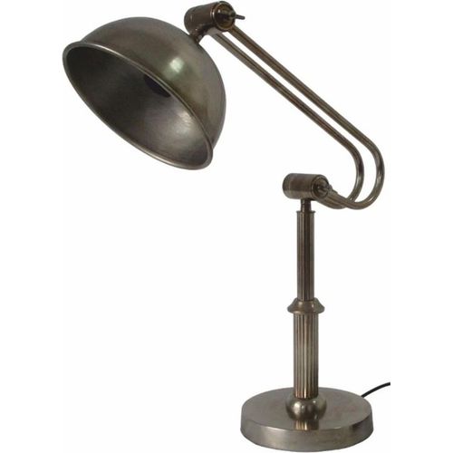 Casa Padrino Jugendstil Tischleuchte Antik Silber H. 49 cm - Barock & Jugendstil Leuchten