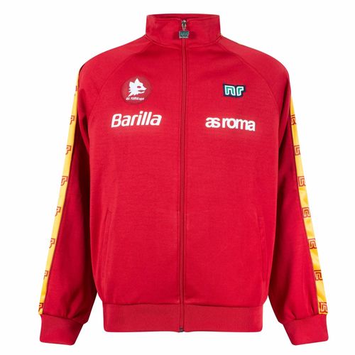 Ennerre AS Roma Retro Trainingsjacke 1986-1987 - XL