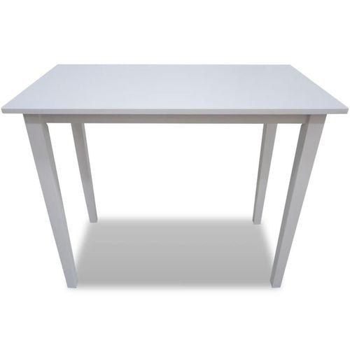 “2026 Modern“ Weiß Bartisch Holz Weiß - Designermöbel 43043 - Esstische