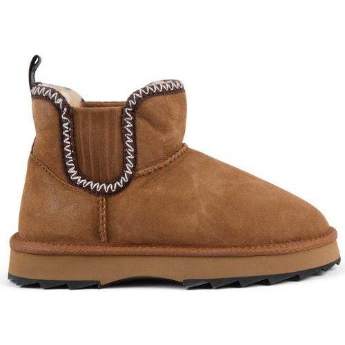 Emu Sharky Schuhe, kurz geschnitten, dicke Sohle, aztekische Stickerei, imprägniert