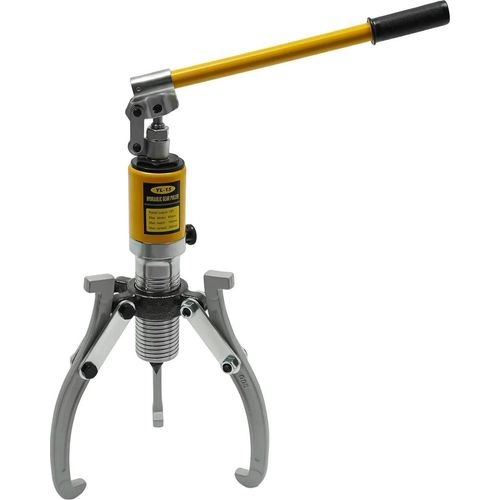 Hydraulischer Radnaben-/Lager-/Zahnradabzieher - 3-Backen - 15 t - 180 mm Spannweite - Werkzeugset