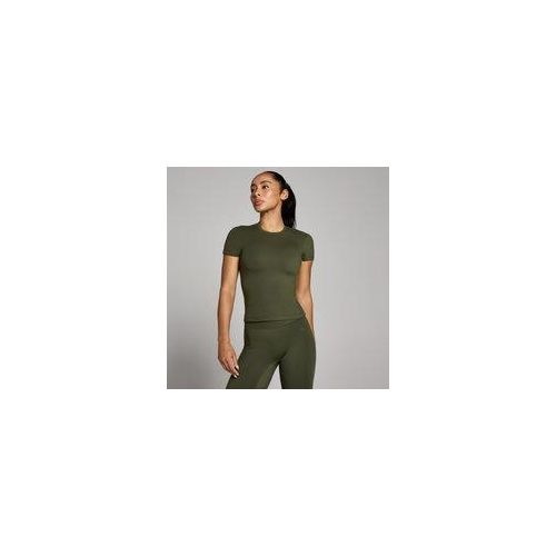 MP Damen Tempo Body Fit Kurzarm-T-Shirt - Waldgrün - M