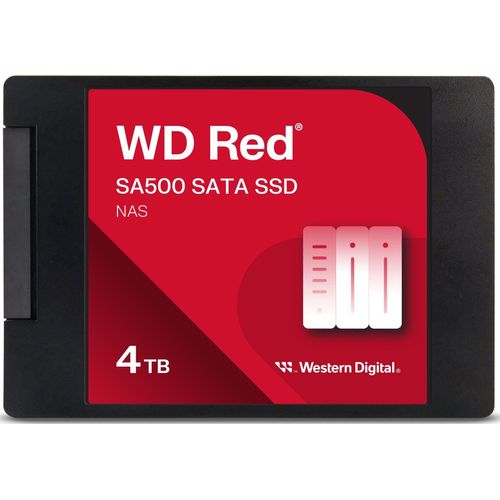 Western Digital Red SA500 4TB 2.5 interne SATA SSD
