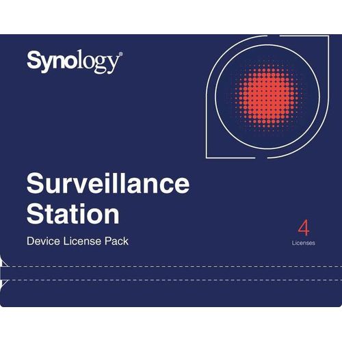 Synology Set of additional licenses for 4 devices (camera or IO)