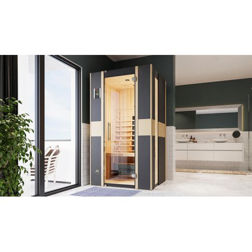 weka Infrarotkabine MILA 1 x B x T x H x 108 x 99 x 190