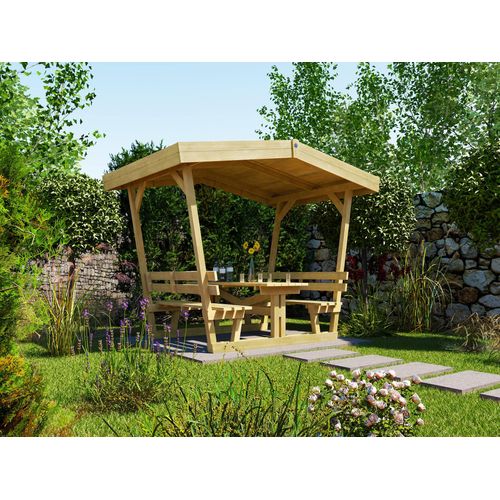 Sitzlaube 662 B x T x H 300 x 203 x 238