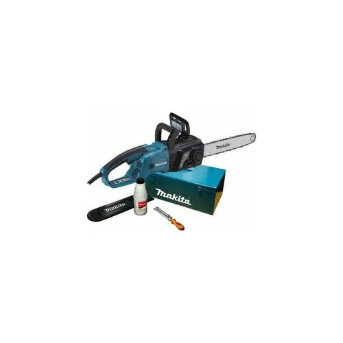 Elektro Kettensäge Makita UC4051AK - Schwert 40 cm - Schutzhülle aus Metall + Kit Makita im Lieferumfang