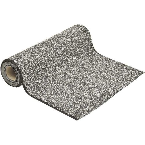 Graue Steinfolie 4,5 mm, 700x60 cm für Teichrandgestaltung