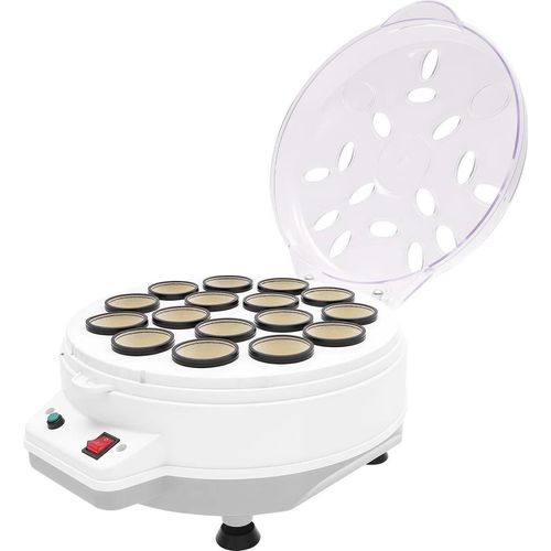 Automatische Billardkugel-Reinigungsmaschine - Tischgerät - 180W - 1000 U/min - 220V EU-Stecker - 400 ml Tank - Kupferwickelmotor - 16 Kugeln - Weiß