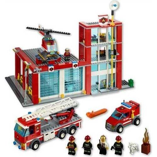 Lego 60004 Feuerwehr - Hauptquartier