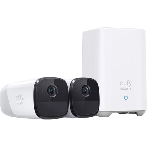 eufy eufyCam S221 (eufyCam 2 Pro) 2-Kamera-Set Weiß / Doppel-Kamera-Set