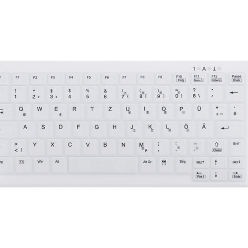 CHERRY ACTIVE KEY TAS AK-C4110F-FU1-W/GE DE-Layout weiß