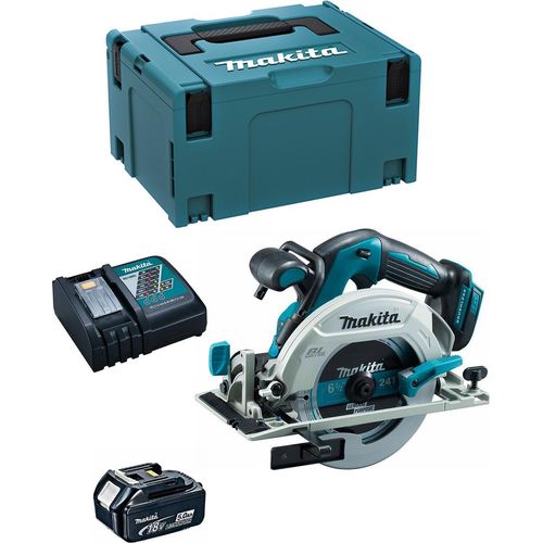 Handkreissäge MAKITA DHS680RTJ1 (1 x 5,0 Ah + DC18RC + MAKPAC 3)
