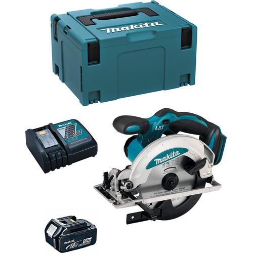 Handkreissäge MAKITA DSS610RTJ1 (1 x 5,0 Ah + DC18RC + MAKPAC 3)