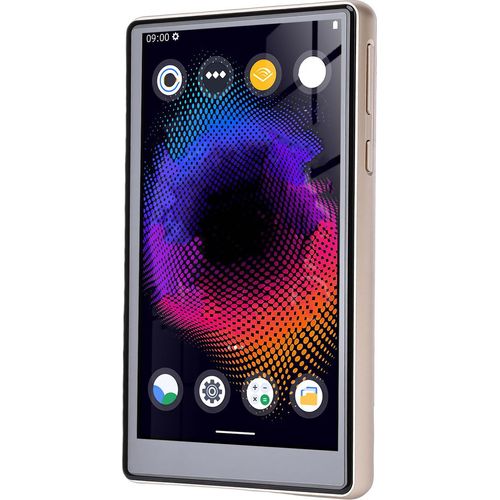 128 GB MP3-Player Bluetooth WiFi MP4 MP5-Player mit 5,0-Zoll-Touchscreen MTK MT6762-Chip HiFi-klangtreuer Sound für Kinder und Erwachsene Gold