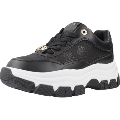 Guess Berrett 2 Sneakers Laag - Zwart - Maat 39