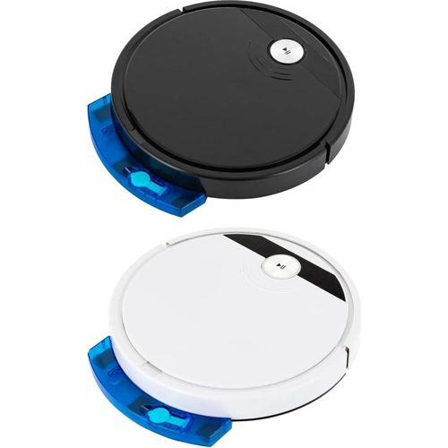 Saugroboter - 3-in-1 Staubsaugerroboter - Wischfunktion - Fernbedienung - 12000 U/min - Schwarz