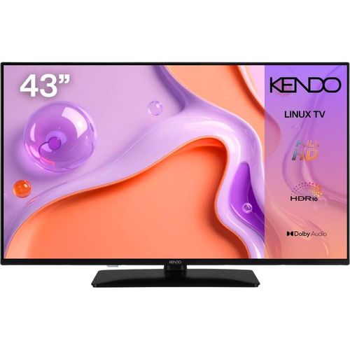 Kendo KEN 43 LED 5251 B, 109,2 cm (43"), 1920 x 1080 Pixel, Full HD, Smart-TV, WLAN, Schwarz