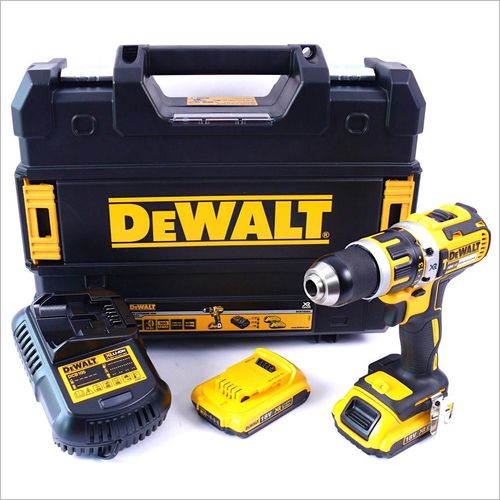Dewalt DCD795D2 Akku Schlagbohrschrauber mit 2 Akkus 2,0 Ah Li-Ion bürstenlos Technik