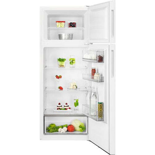 AEG 5000 ColdSense / Freistehender Doppeltür - Kühlautomat / 1434 mm / 206 L / LowFrost – weniger Eisbildung RDB424E1AW Weiß