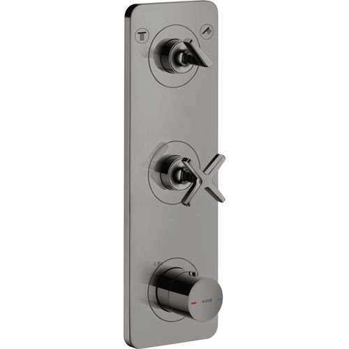 hansgrohe AXOR Citterio E Thermostatmodul Unterputzmodell 38 x 12 für 2 Verbraucher, 36703330