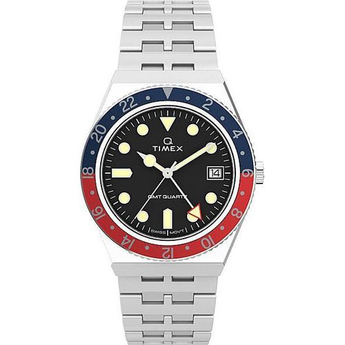 Timex Timex Q GMT Herrenuhr Timex-TW2V38000