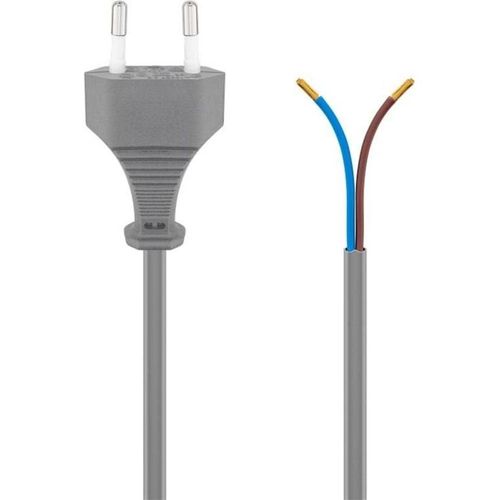 Pro Euro cord for assembly 1.5 m grey