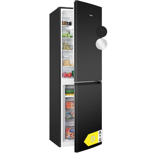 Bomann® Kühlschrank mit Gefrierfach | | 181cm | No Frost | leise | Kühl Gefrierkombination | 247L Kühlgefrierkombi | KG 7360 schwarz