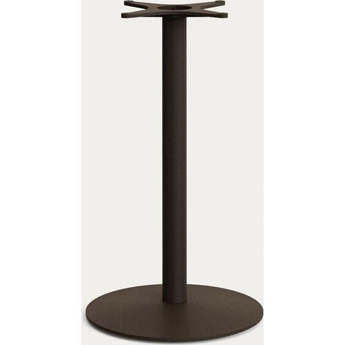 Hoher Tisch Esilda 70 x 70 x 96 cm Stahl Phenolplatte Grün Weiß