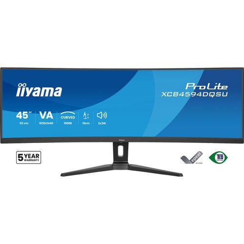 iiyama ProLite XCB4594DQSU-B1, LED-Monitor, (DQHD, VA, Curved, HDMI