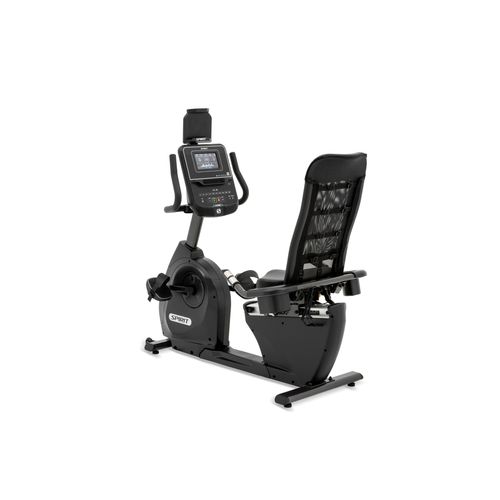 Heimtrainer SPIRIT FITNESS "Spirit Fitness XBR55 Recumbent Bike", schwarz, HeimtrainerB:75cm H:144cm L:144cm, Heimtrainer, B:75cm H:144cm L:144cm
