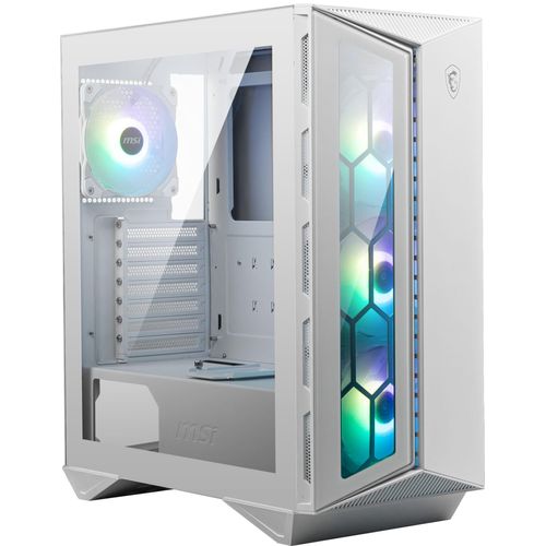 MSI PC-Gehäuse "CAS MPG GUNGNIR 110R WHITE", weiß, B:28,7cm H:52,6cm T:50,3cm, Computergehäuse