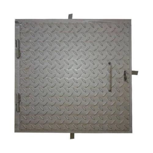 Schachtabdeckung, 80 x 80 cm, silber