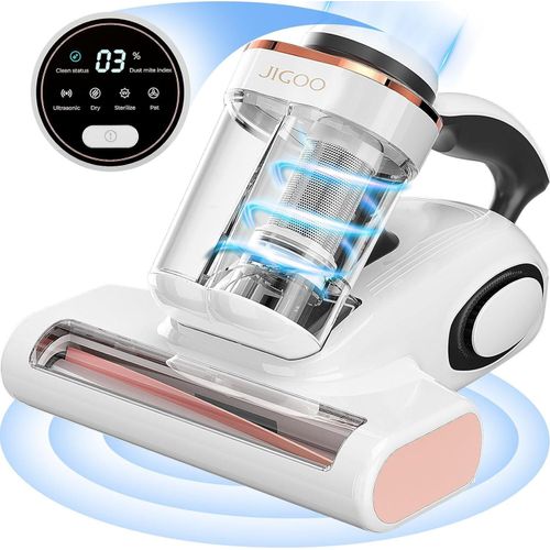 JIGOO J300 Milbensauger 500W Milbenstaubsauger mit UV-Licht Handstaubsauger