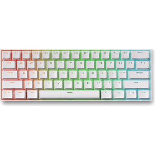60Pro - Mechanische Tastatur 61 Tasten - Hall-Effekt Magnetschalter - Hot-Swap - RGB - Abfragerate 8000 Hz - Kabelgebunden - Marineblau