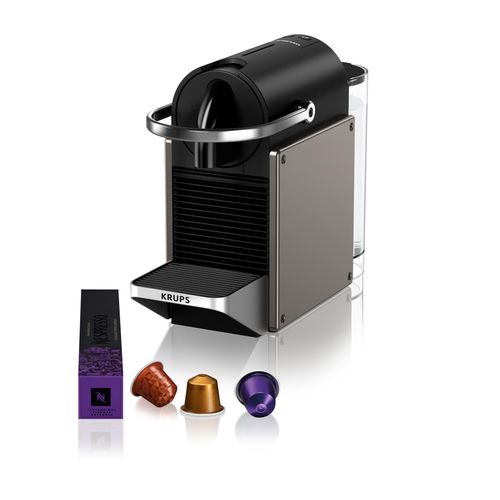 Nespresso Krups Pixie XN306T Kapselmaschine | 19 bar | Titan
