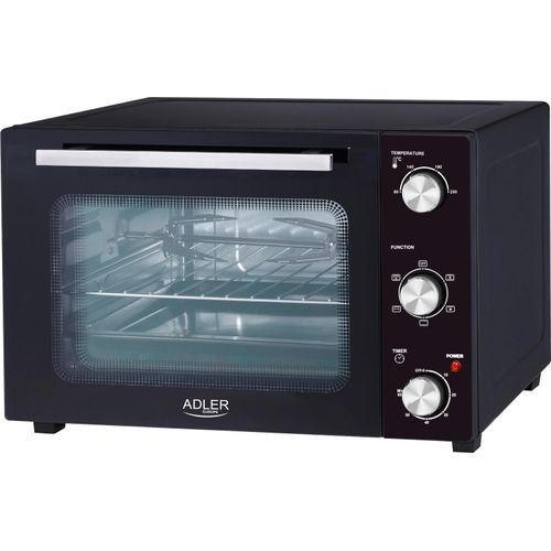 Adler Elektrobackofen | AD 6025 | 35 L | 1500W | Schwarz
