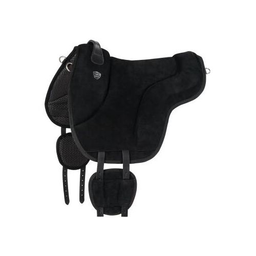 Equinate Reitpad California aus Wildleder schwarz S