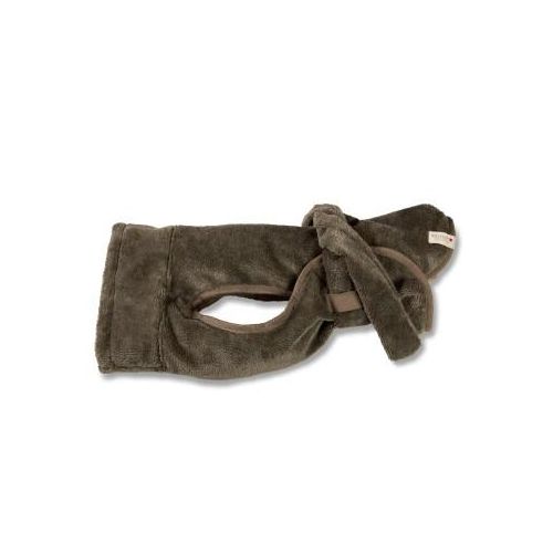 Wolters Easy Clean Hundebademantel Mantel Hundemantel braun M