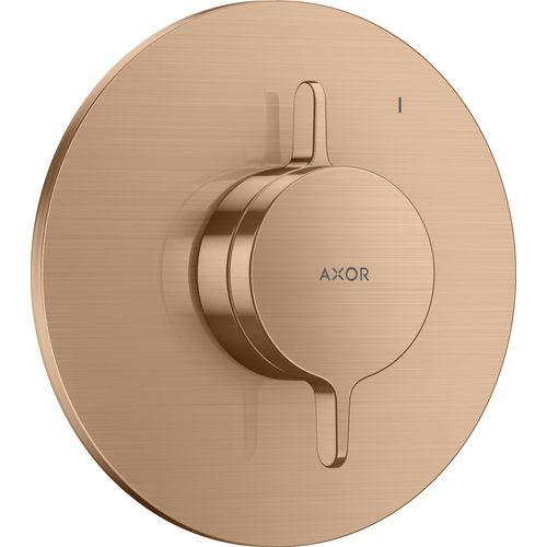 AXOR One Mischer Unterputz für 1 Verbraucher, Brushed Red Gold