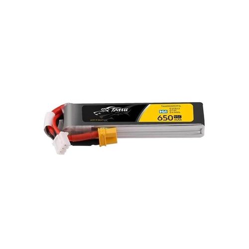 Gens ace &Tattu Accumulator Lipo 2s 650mAh 95C 7.6V HV z XT30 Long-Pack