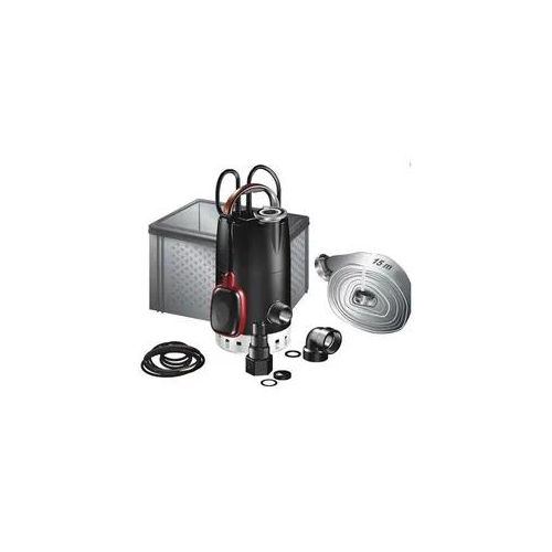 Grundfos Multibos für Flut undHochwasser 97519841 MULTIBOX CC7-A1 1x230V 0,38kW 10m Kabel,Gesamtpaket