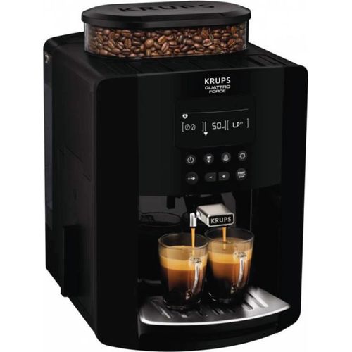 Kaffeeroboter 15 balken schwarz Krups YY3074FD