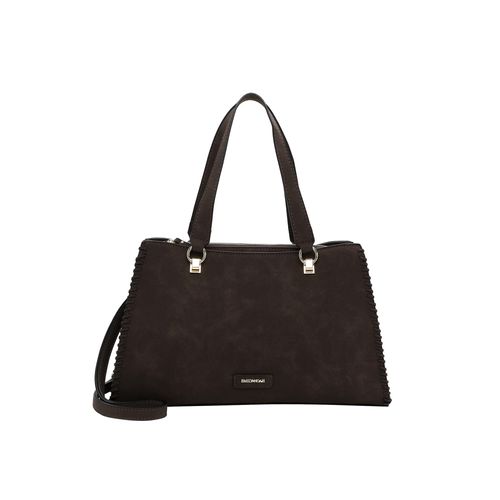 Shopper EMILY & NOAH "Shopper E&N Hailee", Damen, Gr. B/H/T: 42cm x 27cm x 13cm 0, braun (braun 200), Polyester, Taschen Shopper