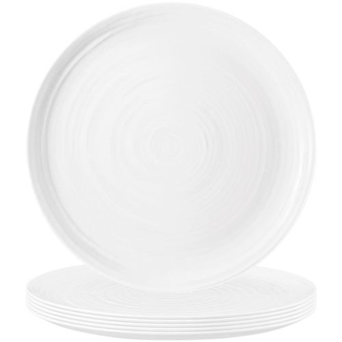 Pizzateller SELTMANN WEIDEN "Pizzateller Terra ø 31,5 cm 6er Set", weiß, L:31,5cm, Speiseteller