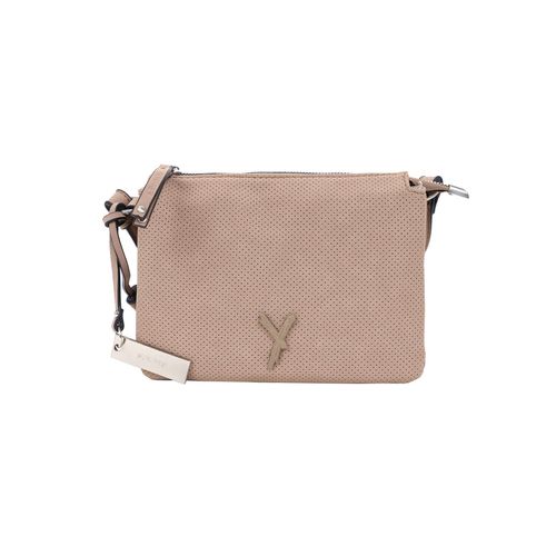 Umhängetasche SURI FREY "Umhängetasche SFY Romy", Damen, Gr. B/H/T: 21cm x 17cm x 8cm 0, beige (sand 420), PVC, Taschen Umhängetasche