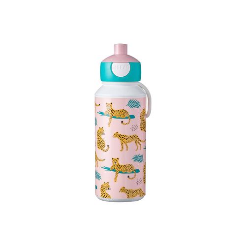 Trinkflasche MEPAL "Trinkflasche Campus 400 ml", rosa (leopard), 400ml, Trinkflaschen, Trinkflasche