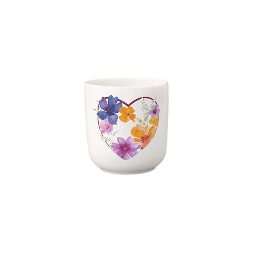 Becher VILLEROY & BOCH "Becher 275 Jahre 290 ml bunt", bunt, Porzellan, Trinkgefäße, Becher